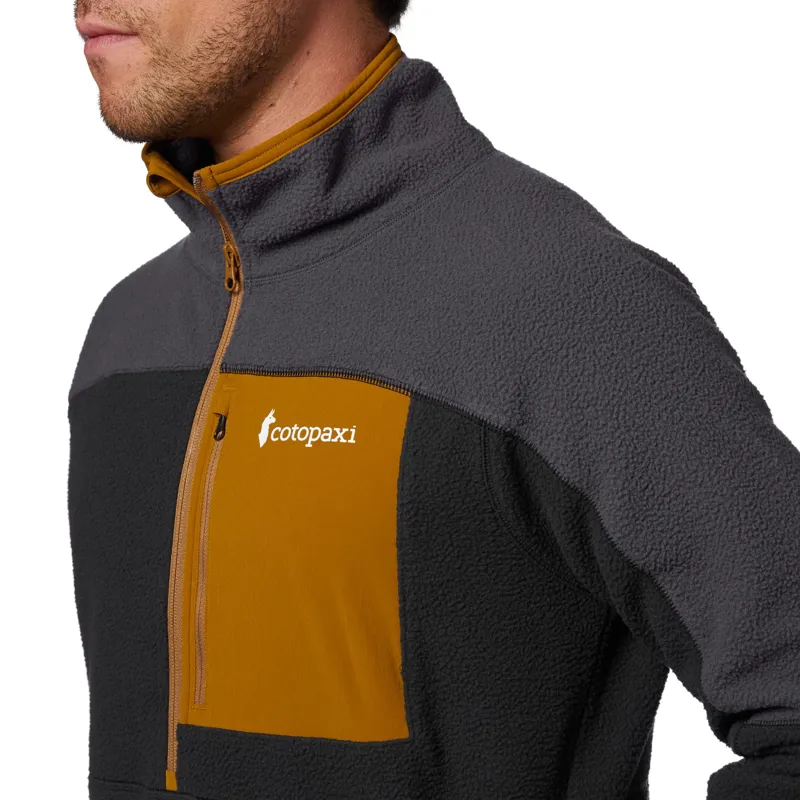 Cotopaxi Mens Abrazo Half-Zip Fleece Jacket - Graphite-Black-6